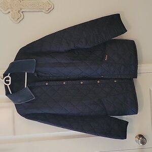 Barbour Navy Quilted Jacket